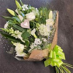 florist choice gift wrapped bouquet